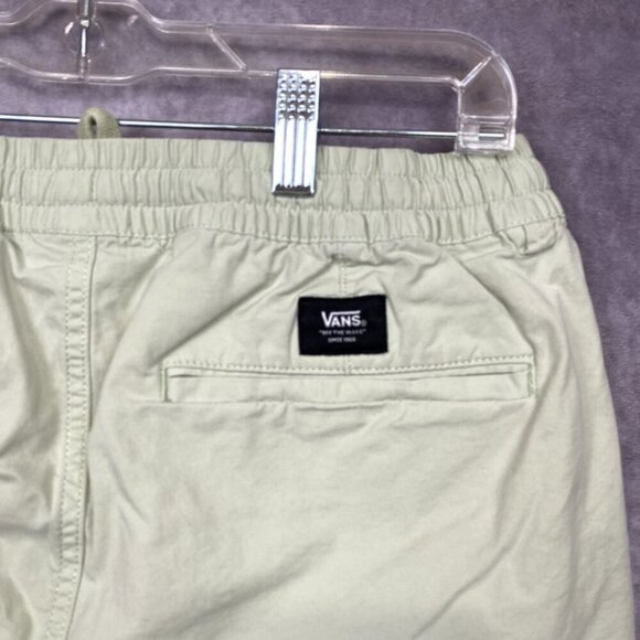 Vans Range Elastic Shorts Mens Small (30) Mint Green Drawstring Relaxed Fit - Picture 8 of 11
